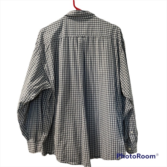 American Eagle Men’s Long Sleeve Shirt Button Up Plaid Gently Worn XL - Picture 2 of 6